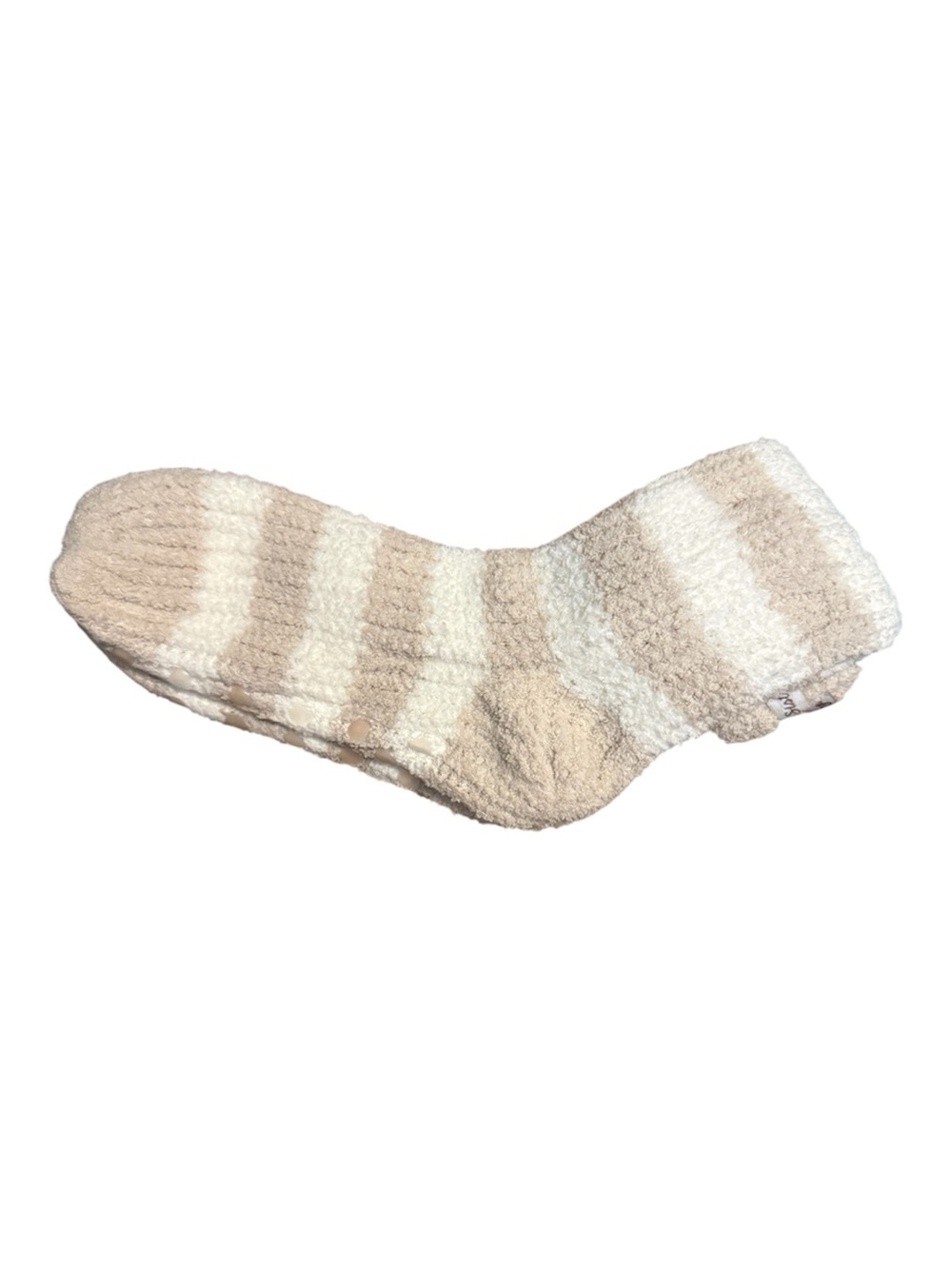 Dreamy-Soft Treatment Socks - Beige & Cream